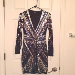 Express cocktail dress